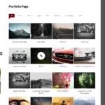 Clean Personal Portfolio WordPress Theme for Artists Creators Freelancers