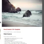 pure 2 - clean wordpress theme for bloggers artists