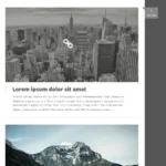 Pure Square - clean blog and creator wordpress theme preview 1