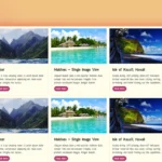 Aloha WordPress theme for water sports photo video gallery view