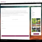 Contact Page Preview - Angle Creative Website Template