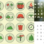 Outdoor Icons For Web Design