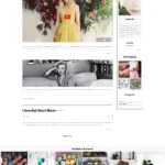WordPress theme Black Ink blog template post archive view