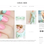 Casual Blog WordPress - blog template
