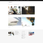Imogen WordPress theme for fashion bloggers gallery view