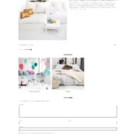 Portfolio Gallery Item blog template for lifestyle interior designers and bloggers