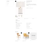 Mio Minimal WordPress Shop Theme For Home Decor Interior Design Product View