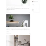 mio WP theme blog posts list view