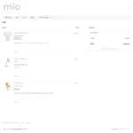 A shopping cart page eCommerce WordPress theme Mio