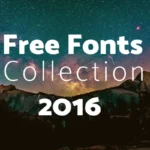 Free fonts for web design 2016