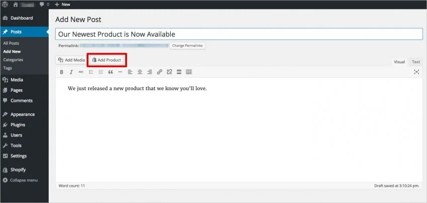 WooCommerce Add Product